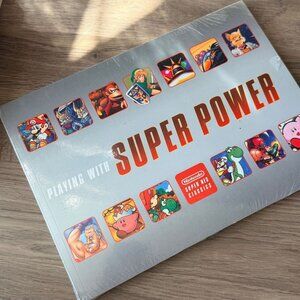 SEALED Playing with Super Power Nintendo History Art book